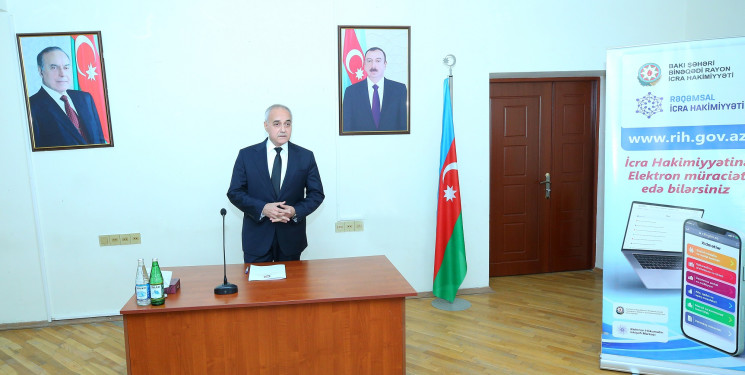 16 aprel 2026-cı il tarixində Binəqədi Rayon İcra Hakimiyyətinin başçısı Elxan Allahverdiyevin M.Ə.Rəsulzadə qəsəbə sakinləri ilə səyyar qəbulu keçirildi