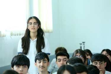 07 may 2026-cı il tarixində Binəqədi rayonu 3 №-li tam orta məktəbində "Narkotiksiz gələcək naminə!” mövzusunda tədbir