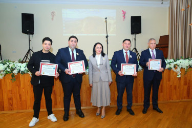 24 oktyabr 2025-ci iil tarixində General Əlağa Şıxlinski adına 135 nömrəli məktəbin 55 illik yubileyi münasibətilə tədbir