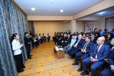 Azərbaycan ədəbiyyatının görkəmli nümayəndəsi, xalq şairi, dramaturq, ədəbiyyatşünas, pedaqoq və ictimai xadim, akademik Bəxtiyar Vahabzadənin anadan olmasının 100 illik yubileyinə həsr olunmuş “Şeirin Bəxtiyar Nidası”  adlı tədbir