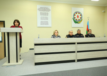 16 dekabr 2025-ci il tarixində “Vətən” İdman Liseyində "Narkotiksiz gələcək naminə” mövzusunda maarifləndirici görüş