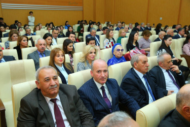 YAP Binəqədi rayon təşkilatının yaradılmasının 30-cu ildönümü və 8 Mart - "Beynəlxalq Qadınlar Günü" münasibətilə tədbir