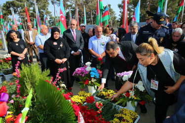 Vətən müharibəsi şəhidi İmran Əli oğlu Əliyevin şəhadətinin ikinci ildönümü münasibətilə anım mərasimi