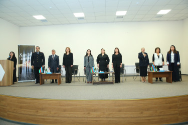 23 oktyabr 2025-ci il tarixində “Konstitusiya və Suverenlik İli” çərçivəsində Binəqədi rayonu 335 № li tam orta məktəbdə çətin həyat şəraitində olan yetkinlik yaşına çatmayanlar üçün sosial reabilitasiya və cəmiyyətə inteqrasiyası ilə bağlı tədbirlərin gücləndirilməsi, onlara tibbi və psixolojin dəstəyin göstərilməsi məqsədilə “Sən tək deyilsən!” mövzusunda maarifləndirici tədbir