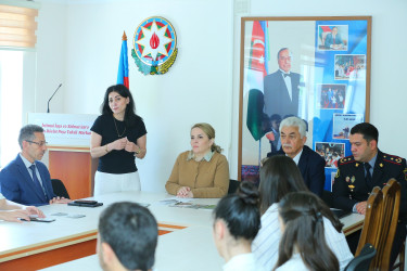 22 iyun 2026-cı il il tarixində İctimai İaşə və Xidmət üzrə Bakı Dövlət Peşə Təhsil Mərkəzində 26 İyun-Narkomaniya və Narkobiznesə qarşı Beynəlxalq Mübarizə Gününə həsr olunmuş "Narkotiksiz gələcək naminə!” mövzusunda növbəti maarifləndirici tədbir