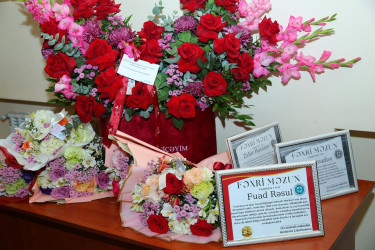 24 oktyabr 2025-ci iil tarixində General Əlağa Şıxlinski adına 135 nömrəli məktəbin 55 illik yubileyi münasibətilə tədbir