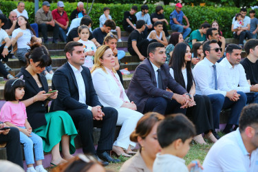 Heydər Əliyev adına istirahət parkında 15 iyun – “Milli Qurtuluş Günü”nə həsr olunmuş “Qurtuluşdan Zəfərə” adlı konsert proqramı