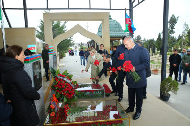 27 sentyabr 2025-ci il tarixində 27 Sentyabr - Anım Gününün beşinci ildönümünün qeyd olunması ilə əlaqədar  II Fəxri Xiyaban, Xocəsən, Biləcəri və Binəqədi qəsəbələrində yerləşən Vətən müharibəsi Şəhidlərinin Xiyaban Komplekslərinin ziyarəti