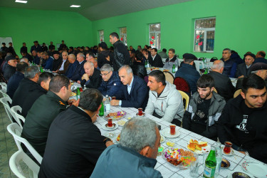 Vətən müharibəsi şəhidləri - çavuş, hərbi feldşer Arəstə Kərim qızı Baxışova və əsgər Rövşən Kazım oğlu Hüseynovun şəhadətlərinin ikinci ildönümü, Ermənistan silahlı qüvvələrinin təxribatı nəticəsində şəhid olan hərbi qulluqçular Vadim Alik oğlu Qocayev və Amin Rasim oğlu Qəfərlinin 40 mərasimi ilə əlaqədar anım tədbirləri