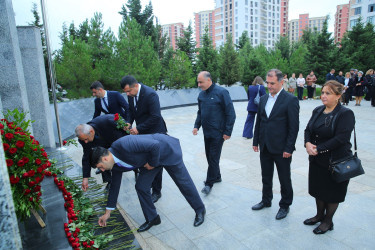 27 sentyabr 2025-ci il tarixində Binəqədi rayonunda Birinci Qarabağ, Aprel döyüşləri və Vətən müharibəsində, antiterror əməliyyatları zamanı şəhid olmuş qəhrəmanlarımızın əziz xatirəsinə ucaldılmış Memorial Kompleksin qarşısında 27 Sentyabr - Anım Gününün beşinci ildönümünə həsr olunmuş ümumrayon tədbiri