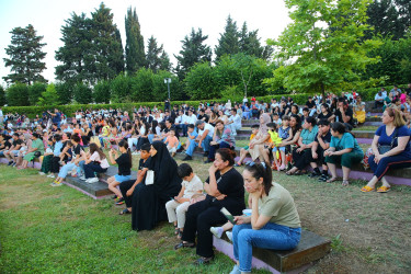 Heydər Əliyev adına istirahət parkında 15 iyun – “Milli Qurtuluş Günü”nə həsr olunmuş “Qurtuluşdan Zəfərə” adlı konsert proqramı