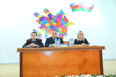 12 noyabr 2025-ci il tarixində “Era” tam orta ümumtəhsil məktəbində "Narkotiksiz gələcək naminə” mövzusunda görüş