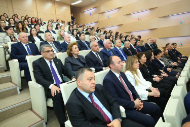 08 may 2026-cı il tarixində “Şəhərsalma və Memarlıq İli” çərçivəsində Binəqədi  rayonunda Ümummilli Lider Heydər Əliyevin anadan olmasının 103-cü ildömümünə həsr olunmuş “TARİXİN, LİDERLİYİN VƏ XİLASKARLIĞIN HEYDƏR ƏLİYEV ZİRVƏSİ" adlı tədbir