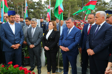 Vətən Müharibəsi şəhidləri - Sadıqlı İbrahim Şahin oğlunun və Məlikov Elvin İlham oğlunun şəhadətlərinin ikinci ildönümü münasibətilə anım mərasimi