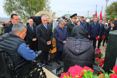 Vətən müharibəsi şəhidi “Azərbaycan Bayrağı” ordenli əsgər Ələsgər Elxan oğlu Cavadovun şəhadətinin ikinci ildönümü münasibətilə anım mərasimi