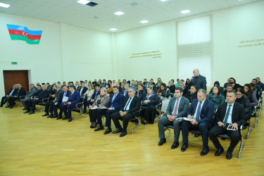 04 dekabr 2025-ci il tarixində Binəqədi Rayon İcra Hakimiyyətinin başçısı Elxan Allahverdiyevin Binəqədi qəsəbə sakinləri ilə səyyar qəbulu