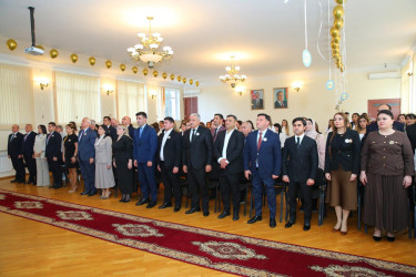 24 oktyabr 2025-ci iil tarixində General Əlağa Şıxlinski adına 135 nömrəli məktəbin 55 illik yubileyi münasibətilə tədbir