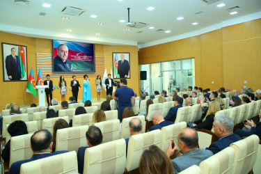 08 may 2025-ci il tarixində  “Konstitusiya və Suverenlik İli” çərçivəsində ümummilli lider Heydər Əliyevin anadan olmasının 102-ci ildönümünə həsr olunmuş “Ümummilli Lider Heydər Əliyev müstəqil Azərbaycan Konstitusiyasının müəllifidir” adlı tədbir