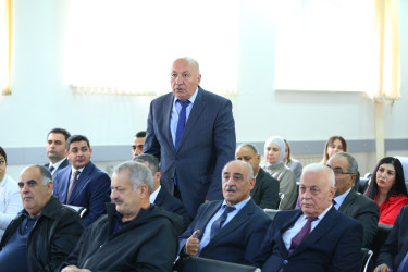 02 oktyabr 2025-ci il tarixində Binəqədi Rayon İcra Hakimiyyətinin başçısı Elxan Allahverdiyevin 8-ci mikrorayon sakinləri ilə səyyar qəbulu