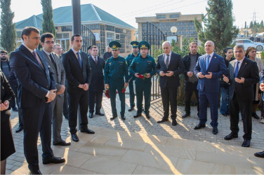 8 Noyabr- “Zəfər Günü”nün beşinci ildönümü ilə əlaqədar Binəqədi rayonunda şəhidlərimizin əziz xatirəsinin yad edilməsi