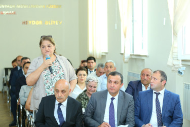 22 iyun 2026-cı il tarixində Binəqədi Rayon İcra Hakimiyyətinin başçısı Elxan Allahverdiyevin M.Ə.Rəsulzadə qəsəbə sakinləri ilə səyyar qəbulu