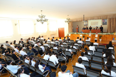 25 noyabr 2025-ci il tarixində 135 nömrəli tam orta məktəbdə "Narkotiksiz gələcək naminə!” mövzusunda növbəti maarifləndirici tədbir