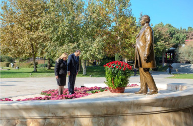 8 Noyabr- “Zəfər Günü”nün beşinci ildönümü ilə əlaqədar Binəqədi rayonunda şəhidlərimizin əziz xatirəsinin yad edilməsi