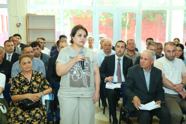 19 iyun 2025-ci il tarixində Binəqədi Rayon İcra Hakimiyyətinin başçısı Elxan Allahverdiyevin Xocəsən qəsəbəsinin sakinləri ilə səyyar qəbulu