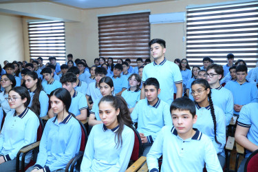 19 dekabr 2025-ci il tarixində 314 № li tam orta məktəbdə "Narkotiksiz gələcək naminə” mövzusunda maarifləndirici görüş