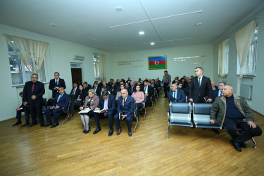 11 dekabr 2025-ci il tarixində Binəqədi Rayon İcra Hakimiyyətinin başçısı Elxan Allahverdiyevin M.Ə.Rəsulzadə qəsəbə sakinləri ilə səyyar qəbulu