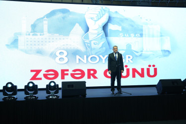 06 noyabr 2025-ci il tarixində Şanlı Qələbəmizin 5-ci ildönümünə həsr olunmuş “8 Noyabr-Qürurumuzun, Varlığımızın, Birliyimizin təntənəsi” adlı ümumrayon tədbiri