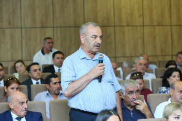 20 avqust 2026-cı il tarixində Binəqədi Rayon İcra Hakimiyyətinin başçısı Elxan Allahverdiyevin M.Ə.Rəsulzadə qəsəbə sakinləri ilə səyyar qəbulu