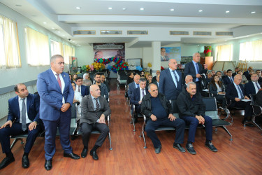 02 oktyabr 2025-ci il tarixində Binəqədi Rayon İcra Hakimiyyətinin başçısı Elxan Allahverdiyevin 8-ci mikrorayon sakinləri ilə səyyar qəbulu