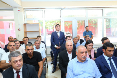 19 avqust 2025-ci il tarixində Binəqədi Rayon İcra Hakimiyyətinin başçısı Elxan Allahverdiyevin Xocəsən qəsəbə sakinləri ilə səyyar qəbulu