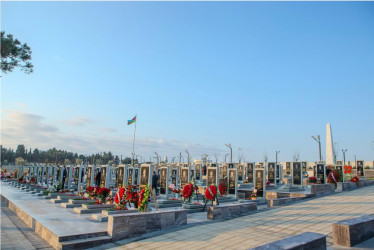 8 Noyabr- “Zəfər Günü”nün beşinci ildönümü ilə əlaqədar Binəqədi rayonunda şəhidlərimizin əziz xatirəsinin yad edilməsi