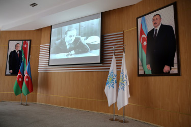 08 may 2025-ci il tarixində  “Konstitusiya və Suverenlik İli” çərçivəsində ümummilli lider Heydər Əliyevin anadan olmasının 102-ci ildönümünə həsr olunmuş “Ümummilli Lider Heydər Əliyev müstəqil Azərbaycan Konstitusiyasının müəllifidir” adlı tədbir