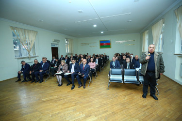 11 dekabr 2025-ci il tarixində Binəqədi Rayon İcra Hakimiyyətinin başçısı Elxan Allahverdiyevin M.Ə.Rəsulzadə qəsəbə sakinləri ilə səyyar qəbulu