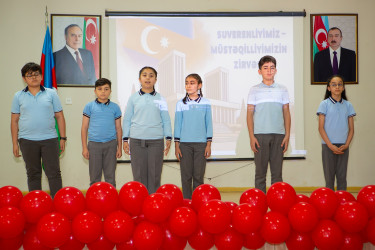 20 may 2025-ci il tarixində 83 nömrəli məktəb-liseyin birgə təşkilatçılığı ilə "Konstitusiya və Suverenlik ili"nə həsr edilmiş "Suverenliyimiz-Müstəqilliyimizin zirvəsi" adlı tədbir