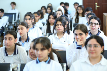 03 dekabr 2025-ci il tarixində 248 № li tam  orta məktəbdə "Narkotiksiz gələcək naminə!” mövzusunda növbəti maarifləndirici tədbir