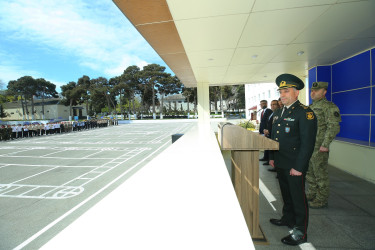 30 aprel 2026-cı il tarixində Binəqədi rayonu, Biləcəri qəsəbəsində yerləşən Daxili Qoşunların N saylı hərbi hissəsində “Şahin” hərbi-idman oyunlarının Binəqədi rayon mərhələsi