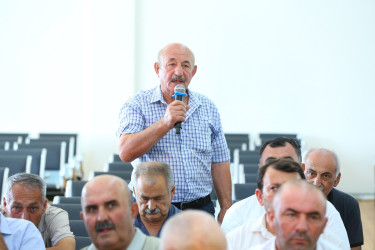 06 avqust 2026-cı il tarixində Binəqədi Rayon İcra Hakimiyyətinin başçısı Elxan Allahverdiyevin 28 May qəsəbə sakinləri ilə səyyar qəbulu
