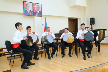 “Heydər Əliyev İli”  çərçivəsində “MUSİQİDƏ ƏBƏDİLƏŞƏN ÖMÜR” adlı tədbir