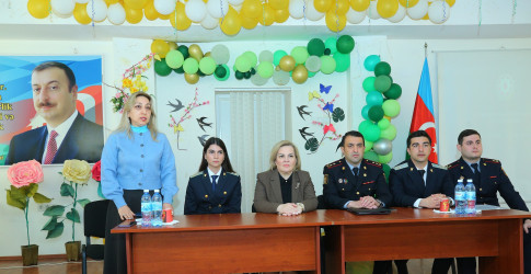 07 may 2026-cı il tarixində Binəqədi rayonu 3 №-li tam orta məktəbində "Narkotiksiz gələcək naminə!” mövzusunda tədbir