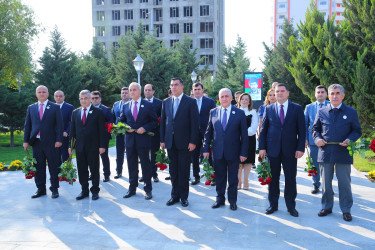 Binəqədi rayonunda Yeni Azərbaycan Partiyasının yaradılmasının 30-cu ildönümü münasibətilə təntənəli tədbir