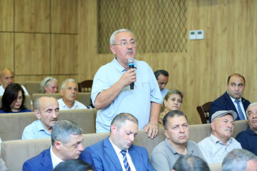 20 avqust 2026-cı il tarixində Binəqədi Rayon İcra Hakimiyyətinin başçısı Elxan Allahverdiyevin M.Ə.Rəsulzadə qəsəbə sakinləri ilə səyyar qəbulu