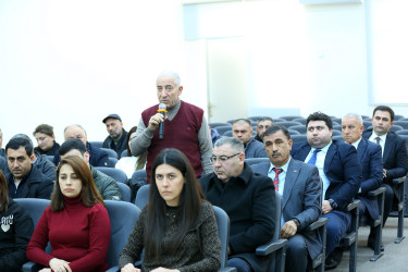 08 yanvar 2026-cı il tarixində Binəqədi Rayon İcra Hakimiyyətinin başçısı Elxan Allahverdiyevin Xocəsən qəsəbə sakinləri ilə səyyar qəbulu