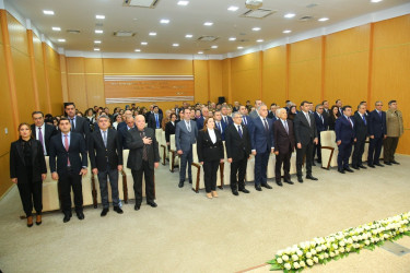 Ulu öndər Heydər Əliyevin anım gününə həsr olunmuş “Xilaskar ömrü” adlı tədbir