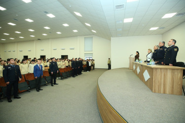 10 dekabr 2025-ci il tarixində 335 № li tam orta məktəbdə "Narkotiksiz gələcək naminə” mövzusunda növbəti maarifləndirici görüş