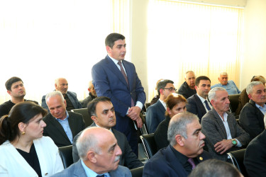 23 oktyabr 2025-ci il tarixində Binəqədi Rayon İcra Hakimiyyətinin başçısı Elxan Allahverdiyevin M.Ə.Rəsulzadə qəsəbə sakinləri ilə səyyar qəbulu