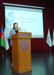06 aprel 2026-cı il tarixində YAP Binəqədi rayon təşkilatı Ümummilli lider Heydər Əliyevin anadan olmasının 103-cü ildönümünə həsr olunmuş “Ulu öndərin tarixi missiyası – zəfərə aparan yol” adlı tədbir